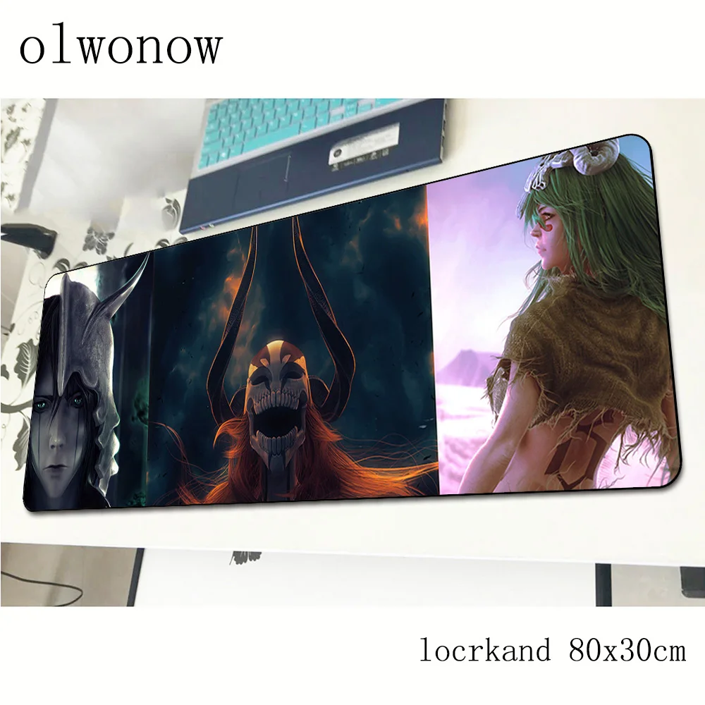 BLEACH Коврик для мыши gamer cool new 800x300x3 мм игровой коврик большой восхитительный