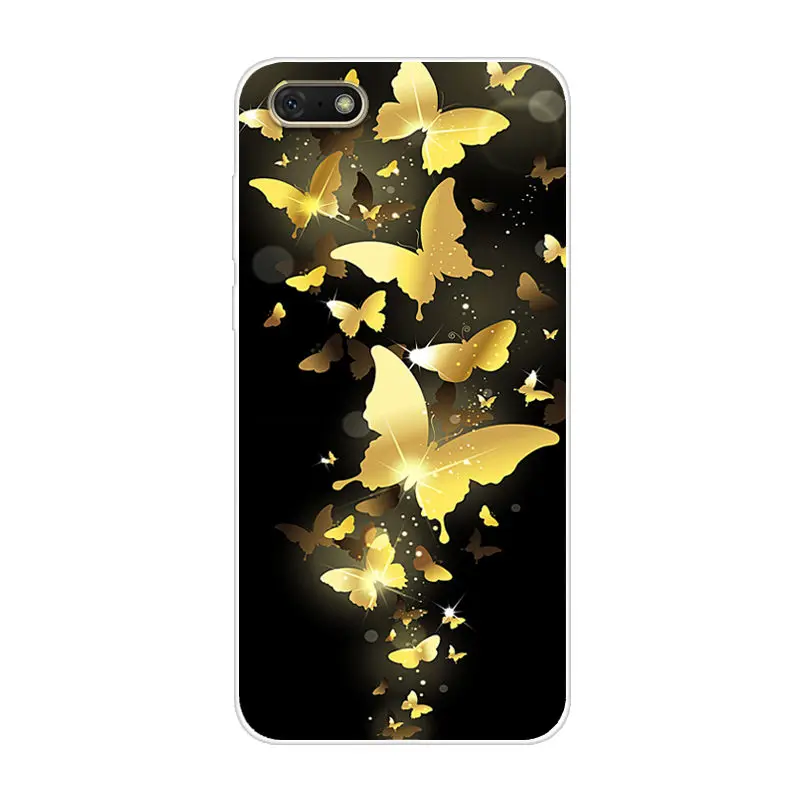 Cartoon Case Huawei Y5 Lite Soft Silicone Back Cover Phone For 2018 Y 5 Y5Lite DRA-LX5 | Мобильные телефоны и аксессуары