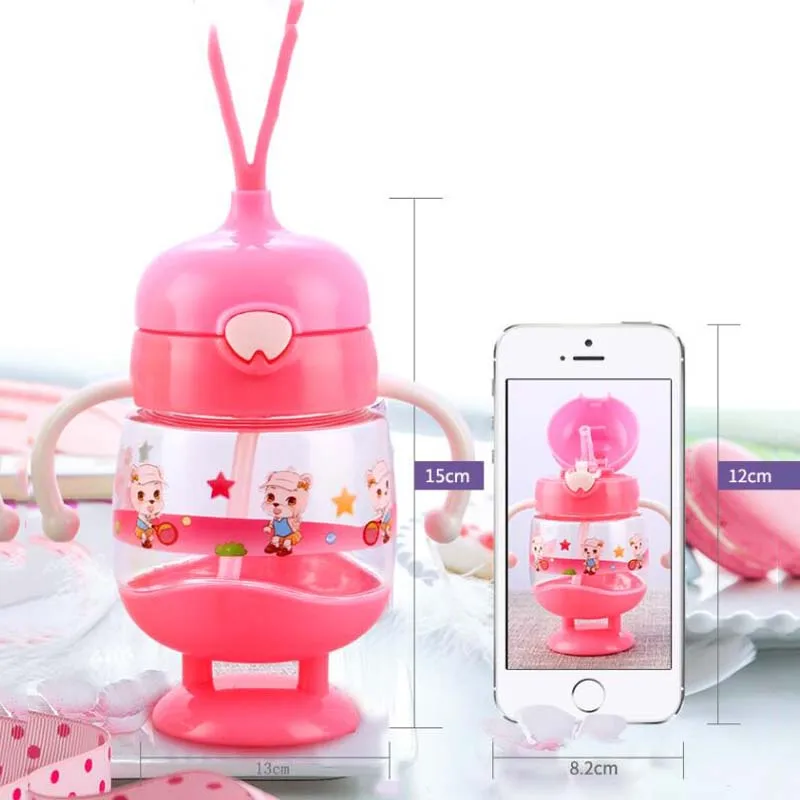 Пластиковая бутылка для воды 350 мл моя стандартный чайник с веревкой портативная