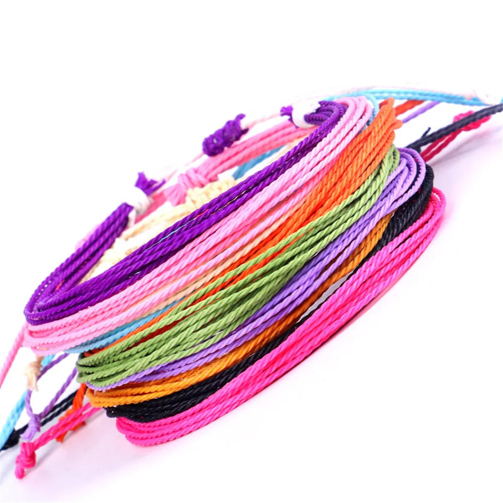 Винтажный Плетеный Браслет-цепочка ручной работы MLING для женщин очаровательный