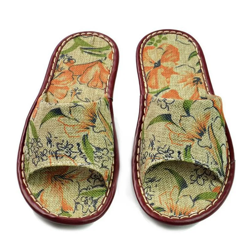 Женские сандалии гладиаторы Mntrerm летние на плоской подошве из хлопка и льна