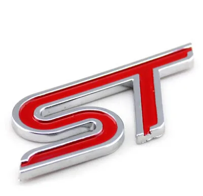 Передний гриль 3D стикер ST для фокуса 2005 - 2015 задний автомобильный знак наклейки 2 3