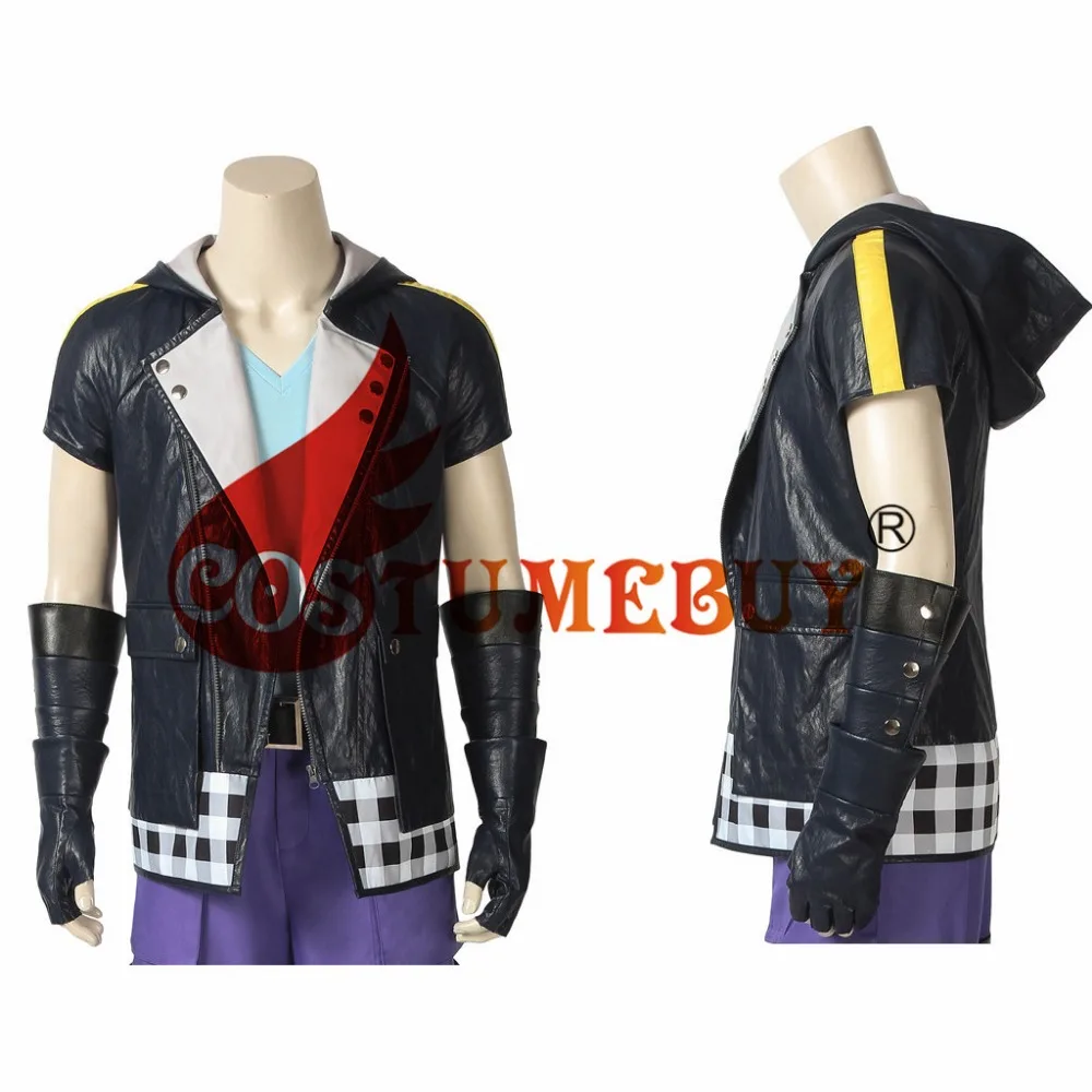Костюм для косплея Game Kingdom Hearts 3 женская кожаная куртка L920 | Тематическая одежда и