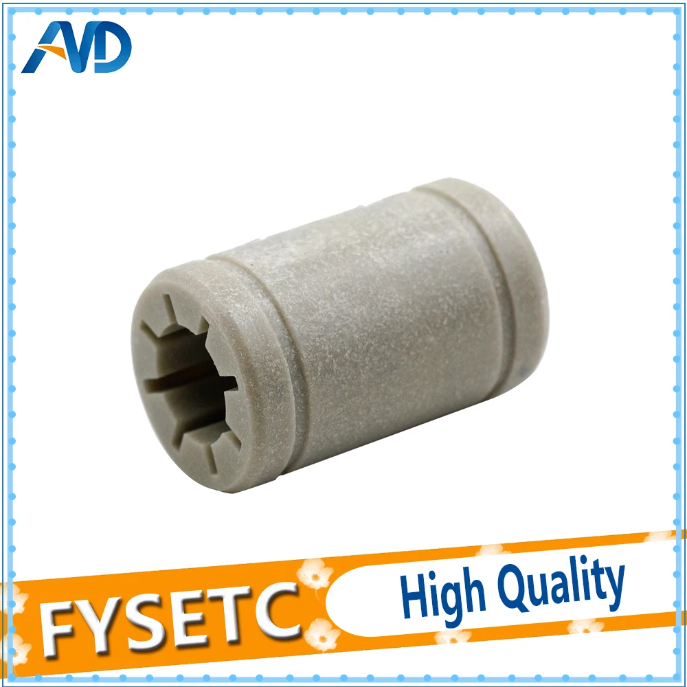 RJ4JP 01 08 10 шт. пластик LM8UU 8 мм линейный Анет подшипник так же, как RJ4JP-01-08 шарикоподшипник для Anet Prusa I3 3d принтер