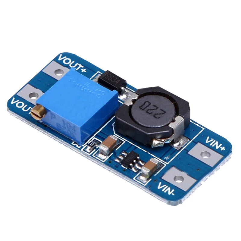 2 шт. MT3608 DC Регулируемый Модуль преобразователя питания для Arduino и многое