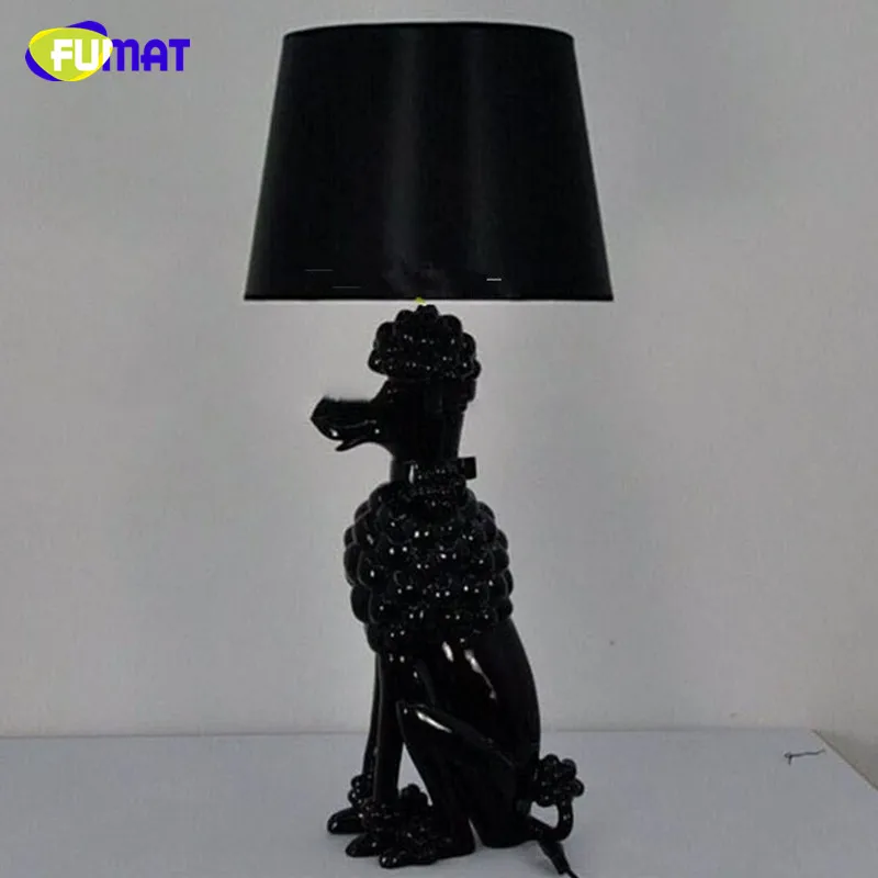 Фумат Современный арт деко пудель настольная лампа гостиная прикроватная для
