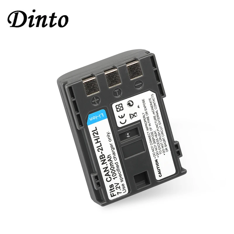 Dinto 1000 мА/ч NB 2L NB2L 2LH Перезаряжаемые цифровой Камера Батарея для Canon ZR500 MD120 140 160 S30 S40