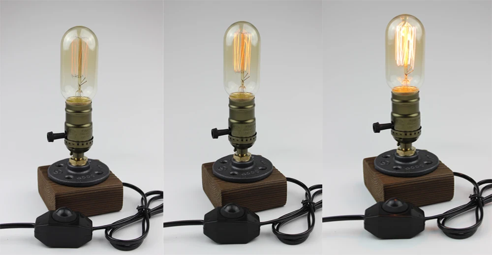 2 Шт./лот Настольная Лампа Диммер Линии С Адекватными Плоский Штекер Вилку Шнура