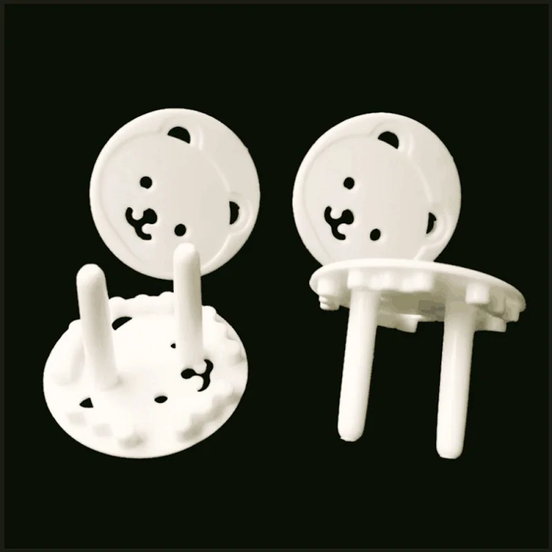 1 шт. ЕС подставка для розеток крышка в форме медведя электрическая розетка