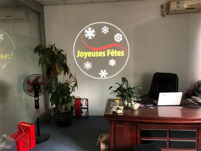 Описание картина 50 W Логотип лампа для использования на открытом воздухе