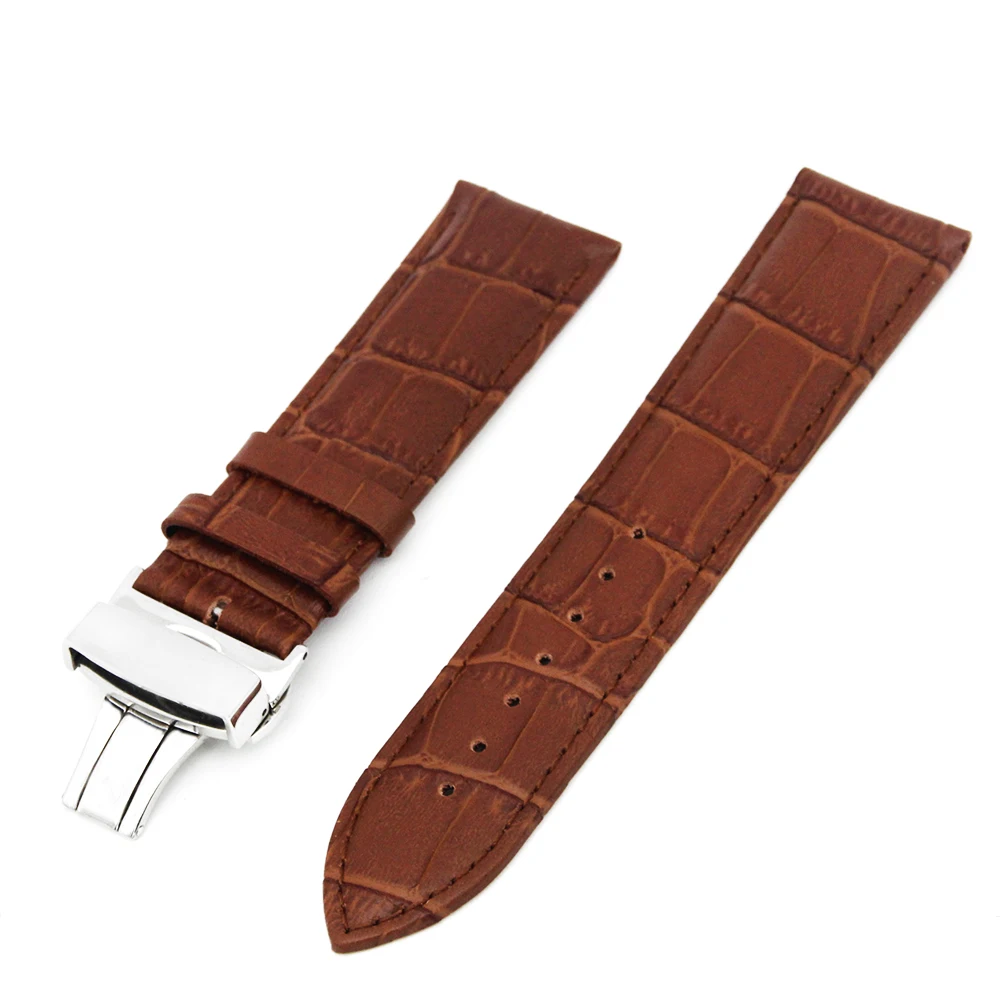 Ремешок кожаный для наручных часов Vector Luna/меридиан мужской и женский браслет с