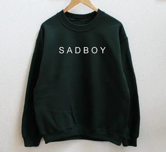 

SADBOY sweatshirt Unisex casual tops moletom do tumblr pullovers sadboy sweatshirt casual tops high quality jumper