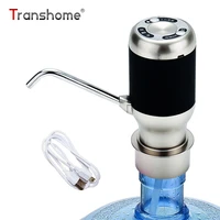transhome wireless rechargeable electric water pump portable outdoor smart dispenser rechargeable electric battery drinkware tap