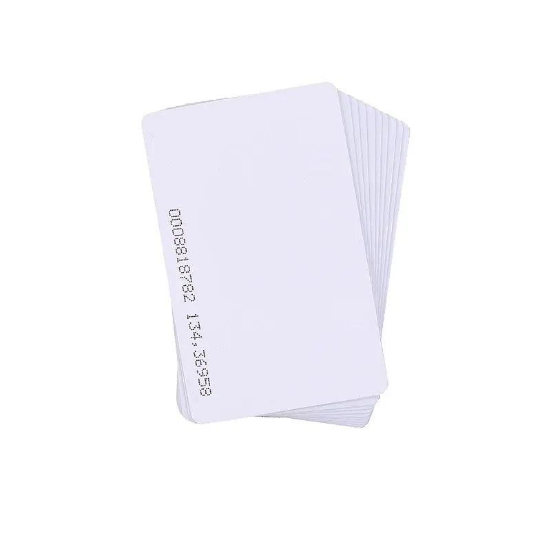 50PCS RFID 125Khz PVC ID Card EM4200 Chip EM Proximity Read only | Безопасность и защита