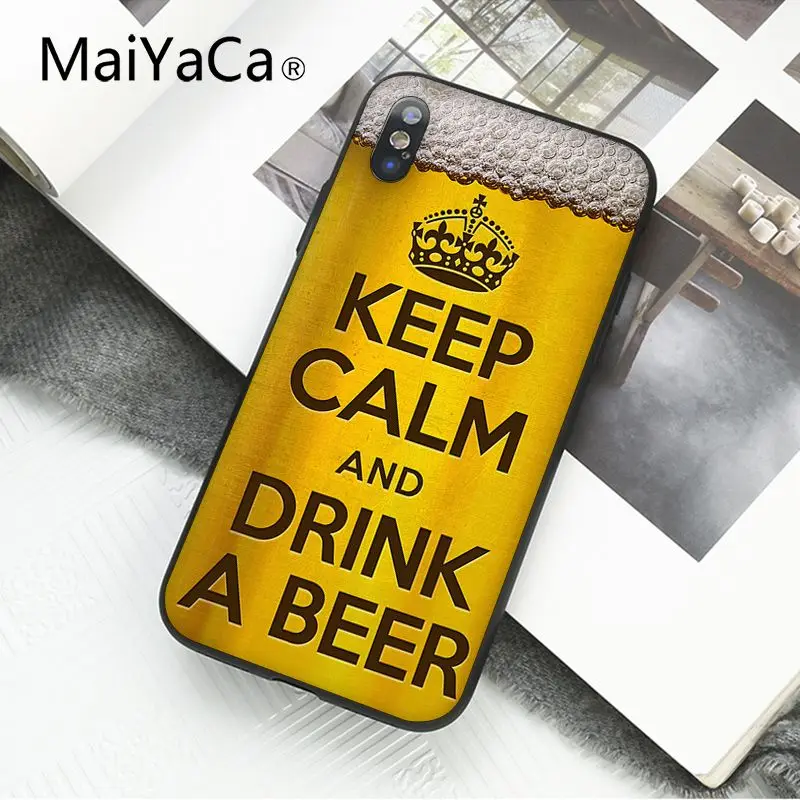 MaiYaCa World Beers alcol Summer Bubble чехол для телефона iphone 11 Pro 11Pro MAX 8 7 6S Plus X XS MAX 5 5S SE XR