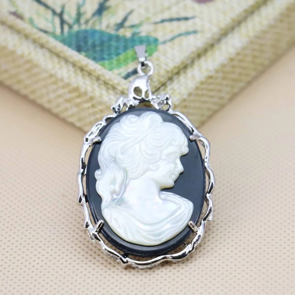 34*51mm Ethnic Chic Prevalent character Abalone seashell sea shell pendant embroider craft jewelry making design diy Accessories | Украшения