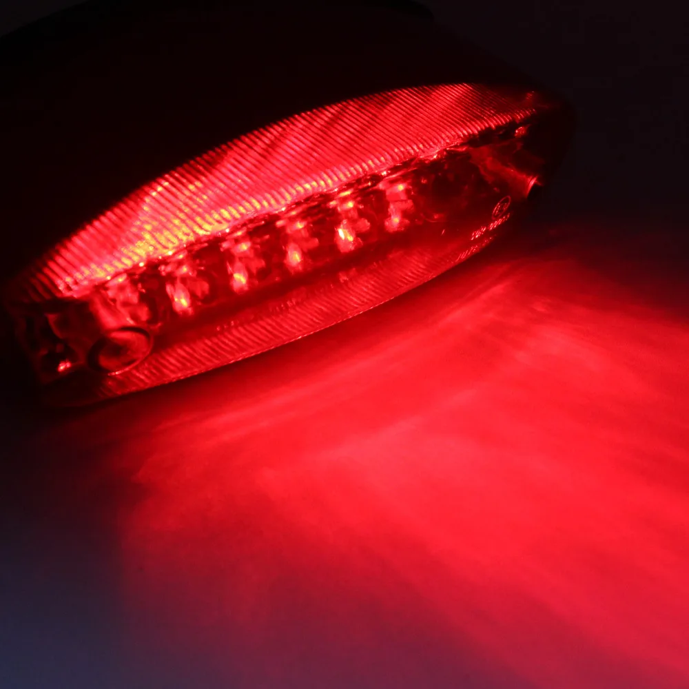 Красный 21 LED Универсальный мотоциклетный Квадрокоптер велосипедный тормоз