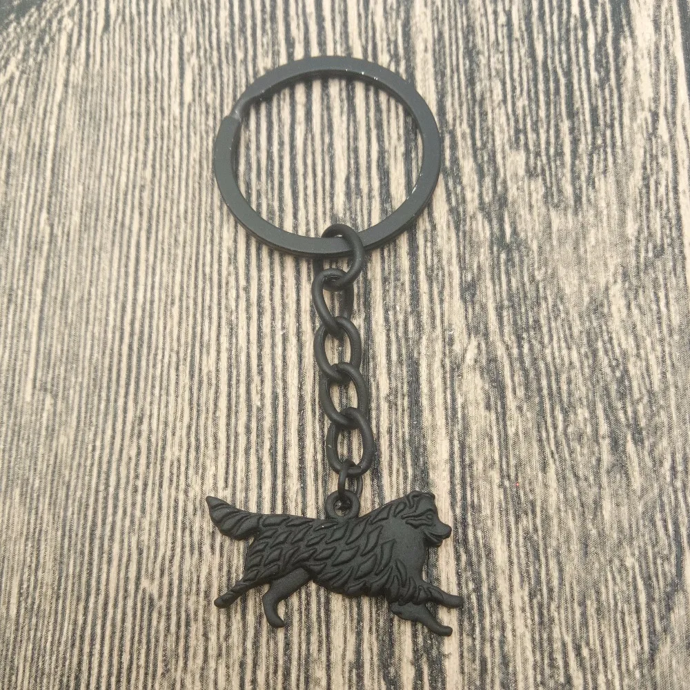 

Брелок для ключей в виде австралийской овчарки, модные украшения для домашних животных, брелок для ключей в виде австралийской овчарки, для ...