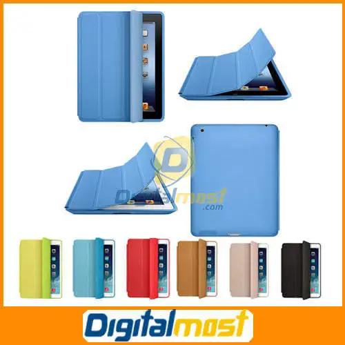 Wholesale 10PCs/lot High Quality 1:1 Original Official Magnetic PU leather Case for Apple iPad 2/3/4 Smart Tablet PC Covers | Компьютеры и