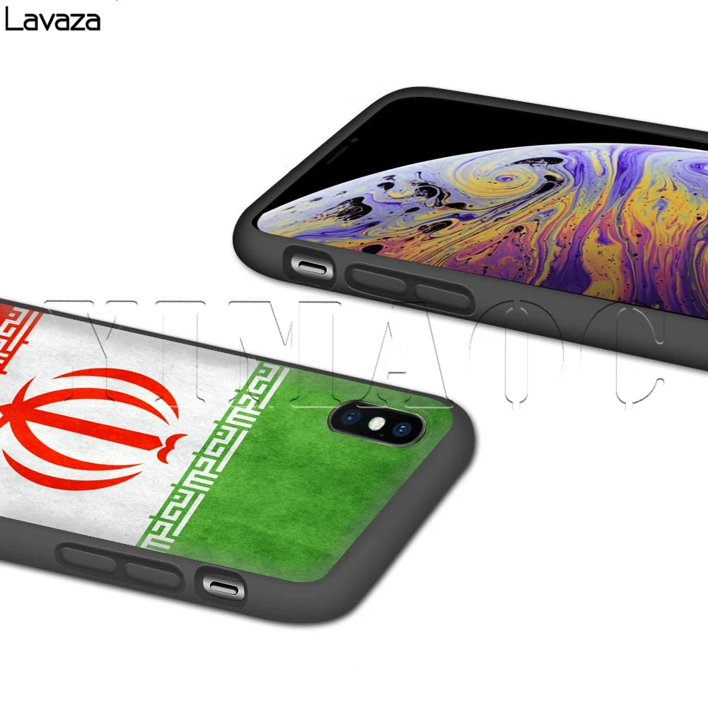 Lavaza Iraq Flag Case for iPhone 11 Pro XS Max XR X 8 7 6 6S Plus 5 5s se |