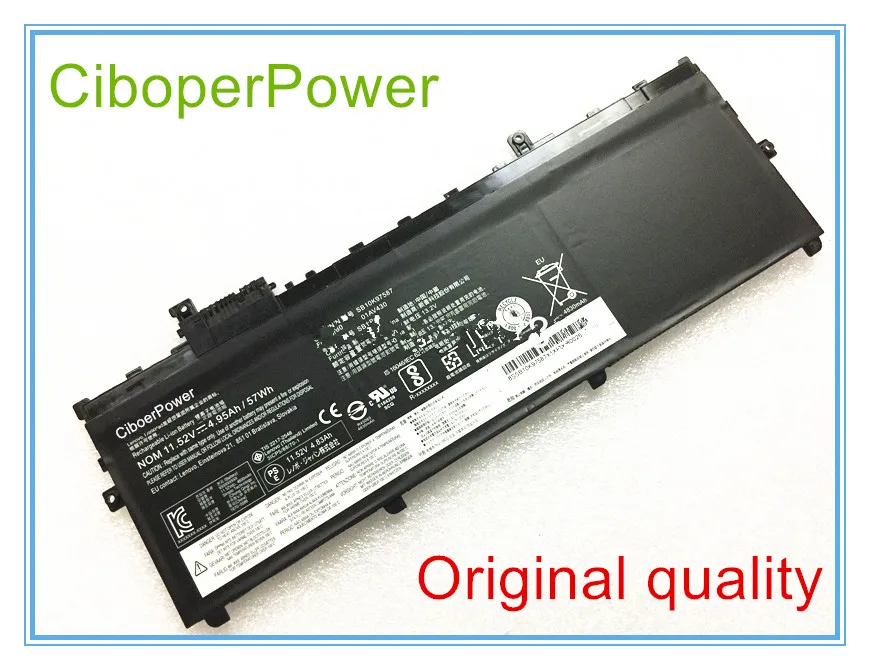 Оригинальный аккумулятор для аккумулятора 11 52 в Ач 57Wh 01AV430 SB10K97587|battery original|battery