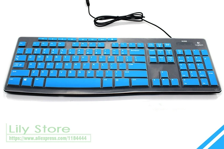 Силиконовый пылезащитный чехол для механической клавиатуры Logitech Mk275 Mk270 Mk260 Mk200 K200