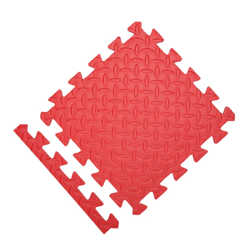 Red 9 шт./лот, детские игровые коврики из пенополиэтилена, коврик-пазл для занятий спортом, ковер для детской комнаты, мягкий развивающий коврик для ползания, 30*30*1 см - Цвет: Red
