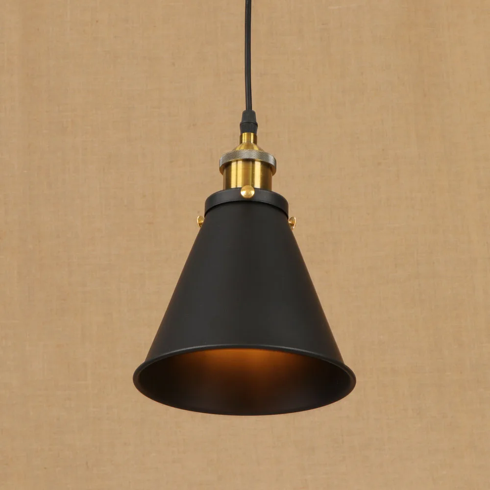 

Loft industrial American country modern pendant lamp adjust E27 LED hang retro pendant lights for kitchen living room bedroom