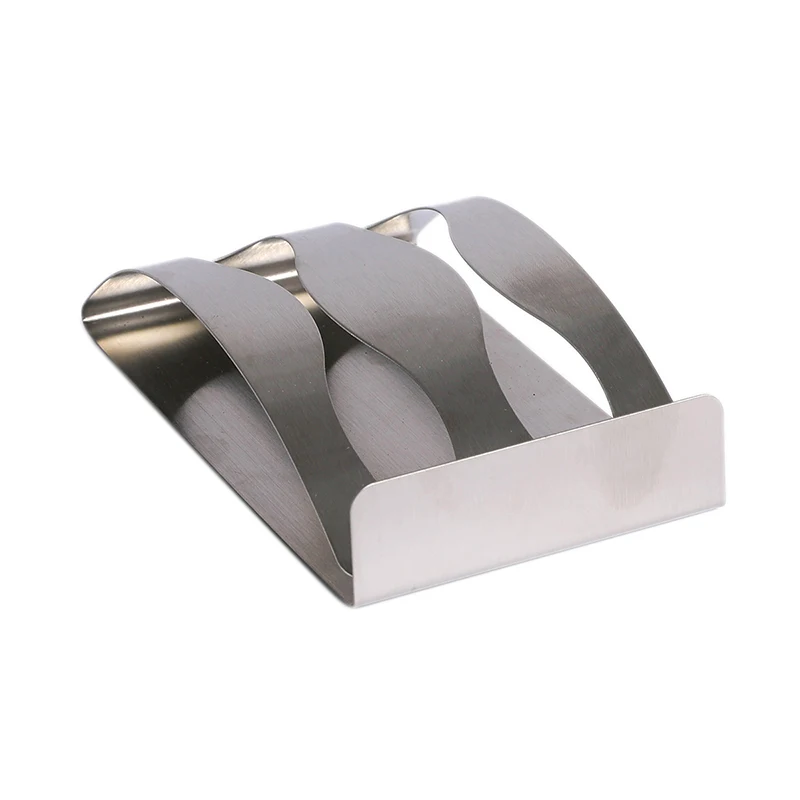 Stainless Steel Paste Sticky Toothbrush Holder Bathroom Accessories Punch Free Sturdy Shelf For Home Lovers Women Men Shelves