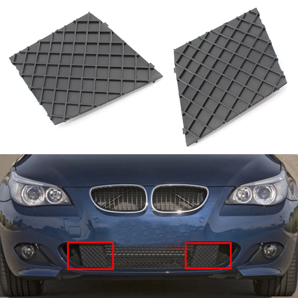 Решетка гриля переднего бампера подходит для BMW 5 Series E60 E61 M посылка 2004 2009|Гоночные