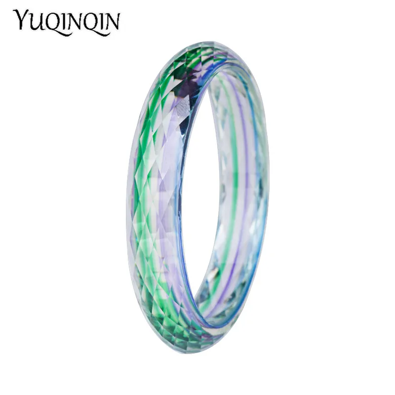 Trendy Fashion Acrylic Cuff Bracelets Bangles for Children Statement New Resin Vintage Simple Kids Charm Bangles Jewelry