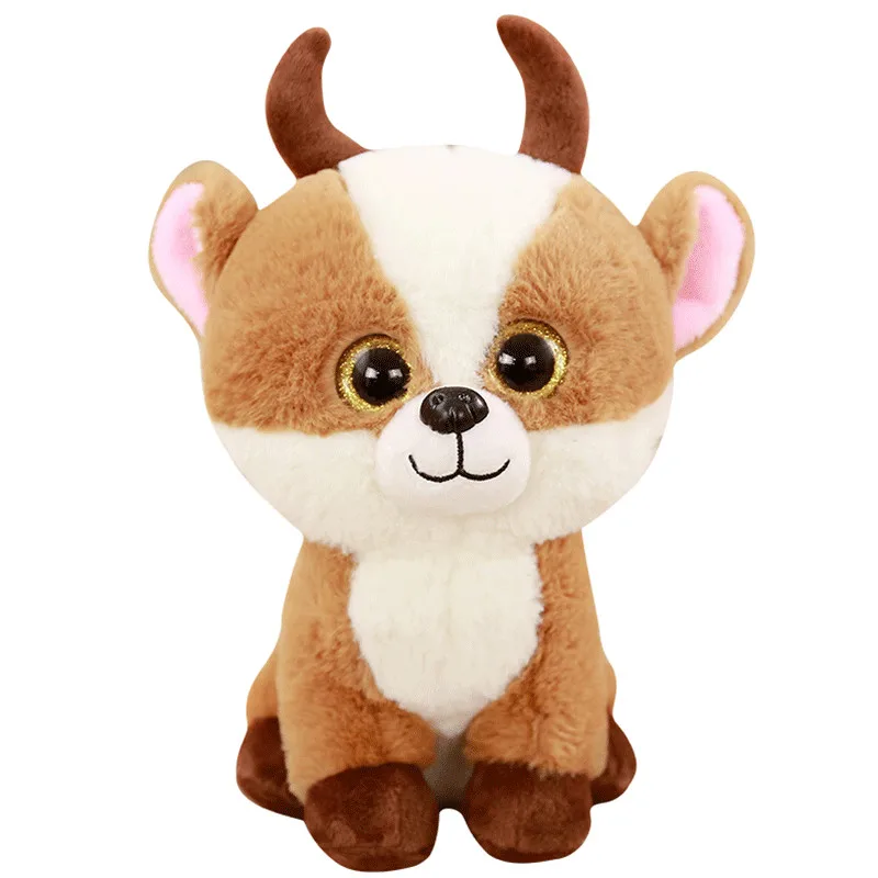 23 см мини животные плюшевые игрушки с большими глазами Kawaii Кролик Хаски мягкие