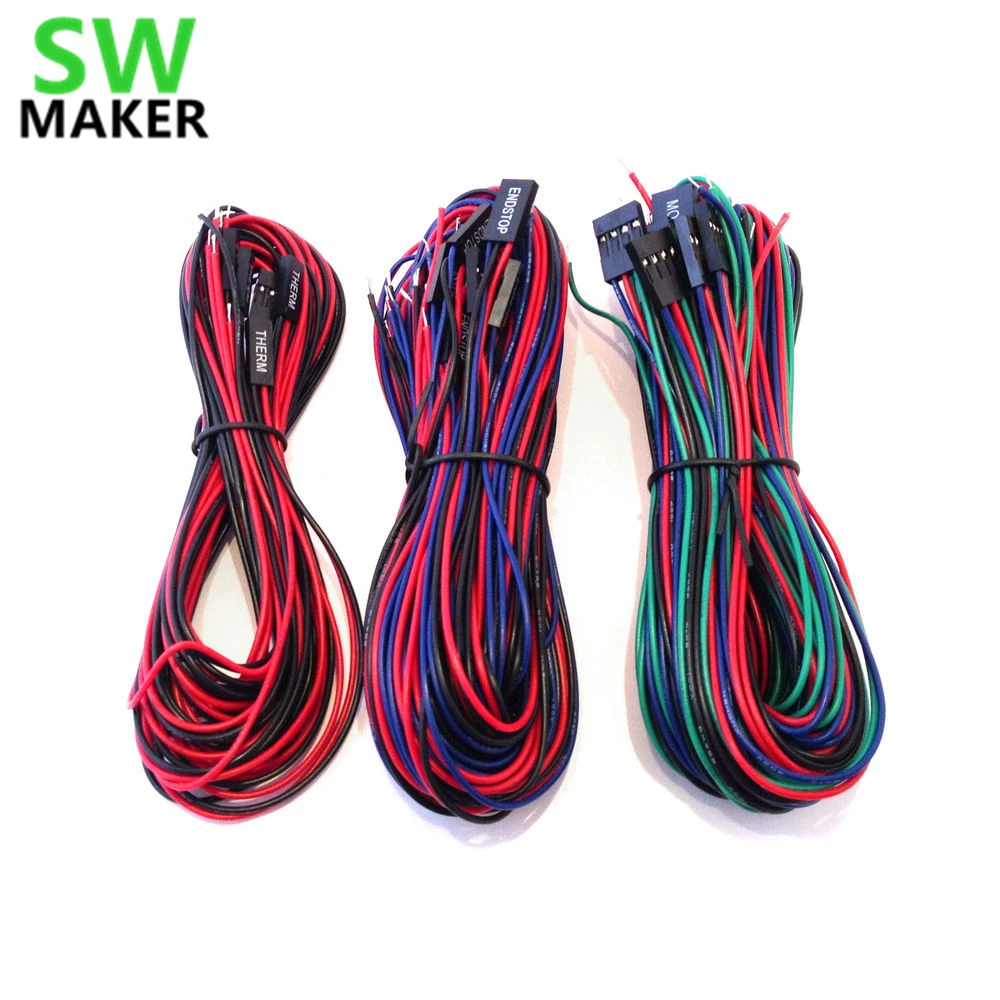SWMAKER для RAMPS 1 4 контроллер платы 3D-принтера комплект проводки-20 проводов-RepRap/RAMPS Prusa