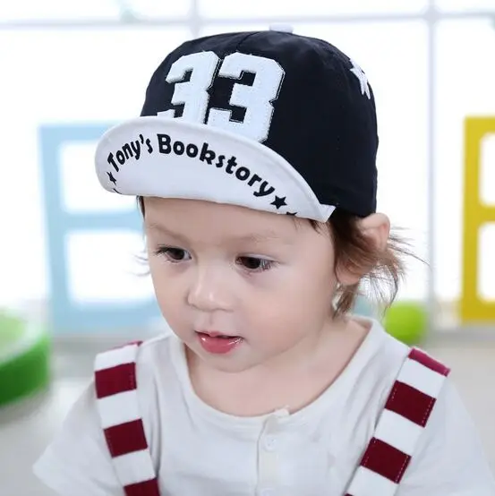 Новинка 2017 года детская бейсбольная шляпа с буквенным принтом для мальчиков и