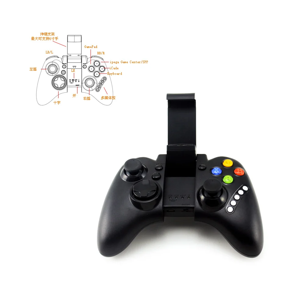 Беспроводной геймпад iPega PG 9021 джойстик Bluetooth контроллер для ПК iPad iPhone Samsung Android iOS MTK