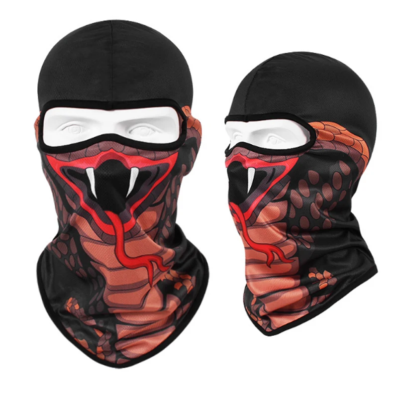 3D Animal Balaclava Motorcycle Full Face Mask Hats Helmet Windproof Breathable Snowboard Cycling Ski - Цвет: YJWS
