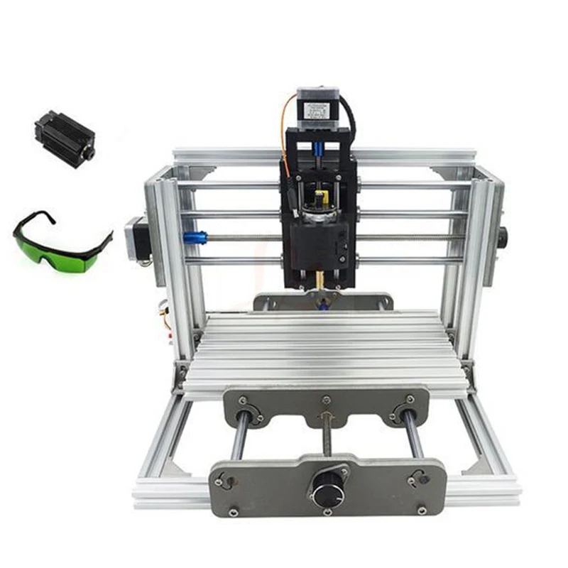 

DIY CNC router 2417 + 2500mw laser engraving machine for wood, plastic, acrylic, PCB CCL, free duty to Russia