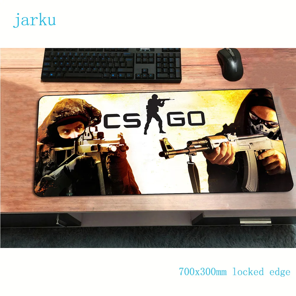 Коврик для мыши csgo 700x300x3 мм компьютерный коврик геймер популярный геймпад pc gamer