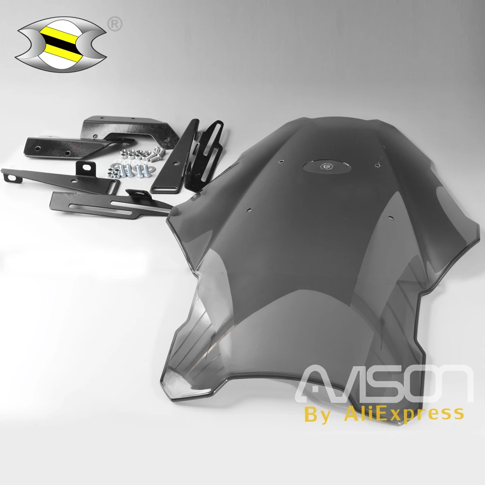 Для Yamaha Nmax NMAX155 NMAX 125 модифицированный Nmax155 Мотоцикл Регулируемый, для ветрового стекла, высота Modle Smoke color