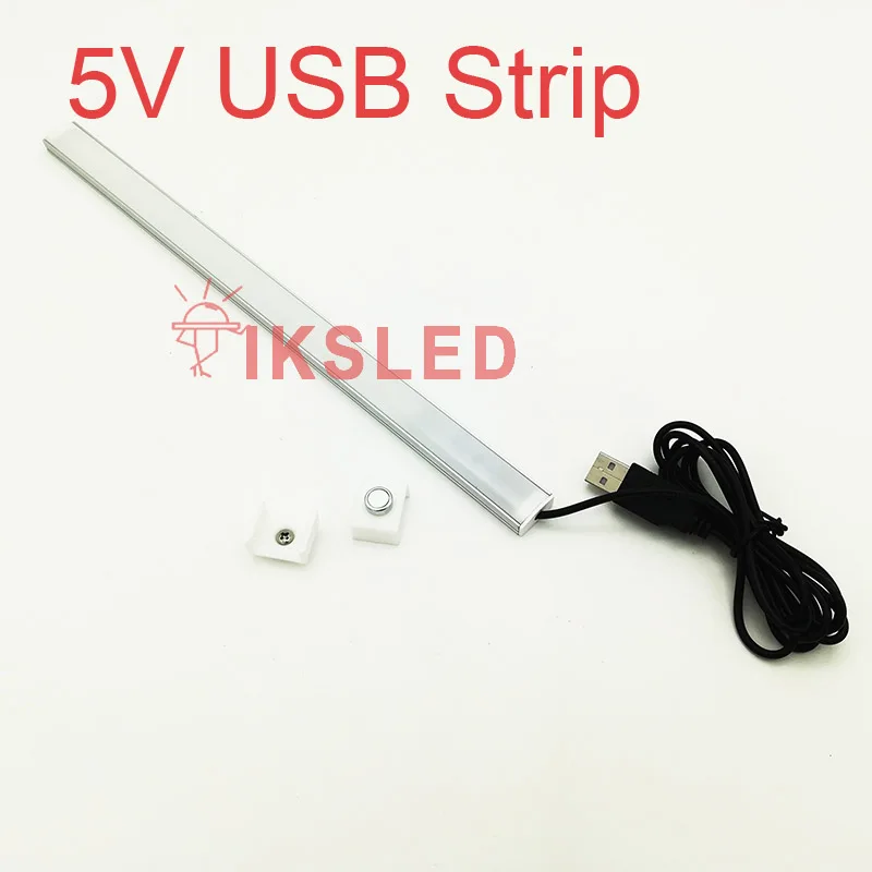 5 в 2835 SMD светодиодный светильник 30 s 26 см USB с жесткой полоской для