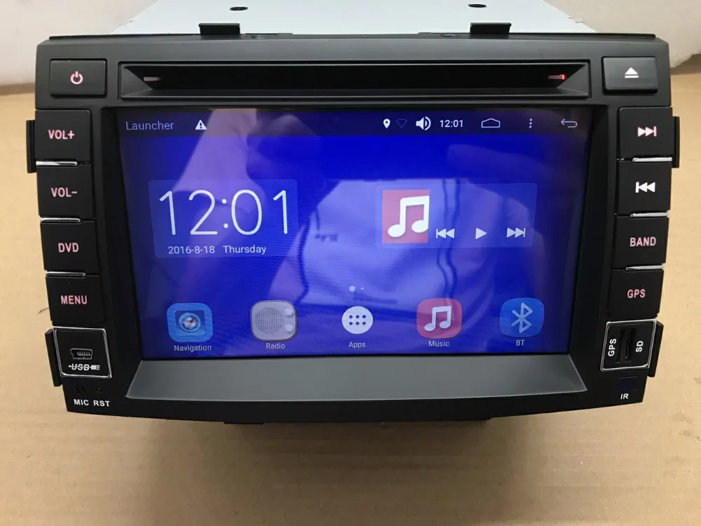 BYNCG 7 &quot2din Android 8 0 автомобильный DVD для kia sorento 2006 2012 с canbus Wifi 3G GPS Bluetooth Радио