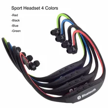 Беспроводные наушники Bluetooth уличные спортивные с микрофоном для