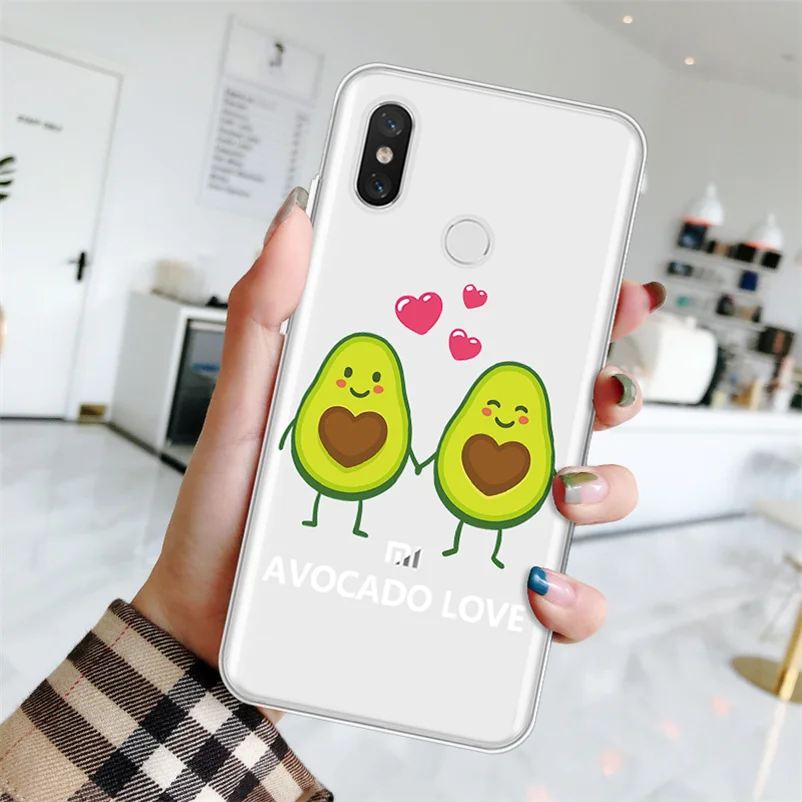 2nygxiao ТПУ милые авокадо принципиально для Coque Xiaomi Redmi 7 8 4X3 S 4A 5 Plus 7A 8A 6A Go S2 K20 Pro Note 4/Note 5 4X 5A 6 7 8 Pro 8T Fundas чехол - Цвет: 2nygxiao