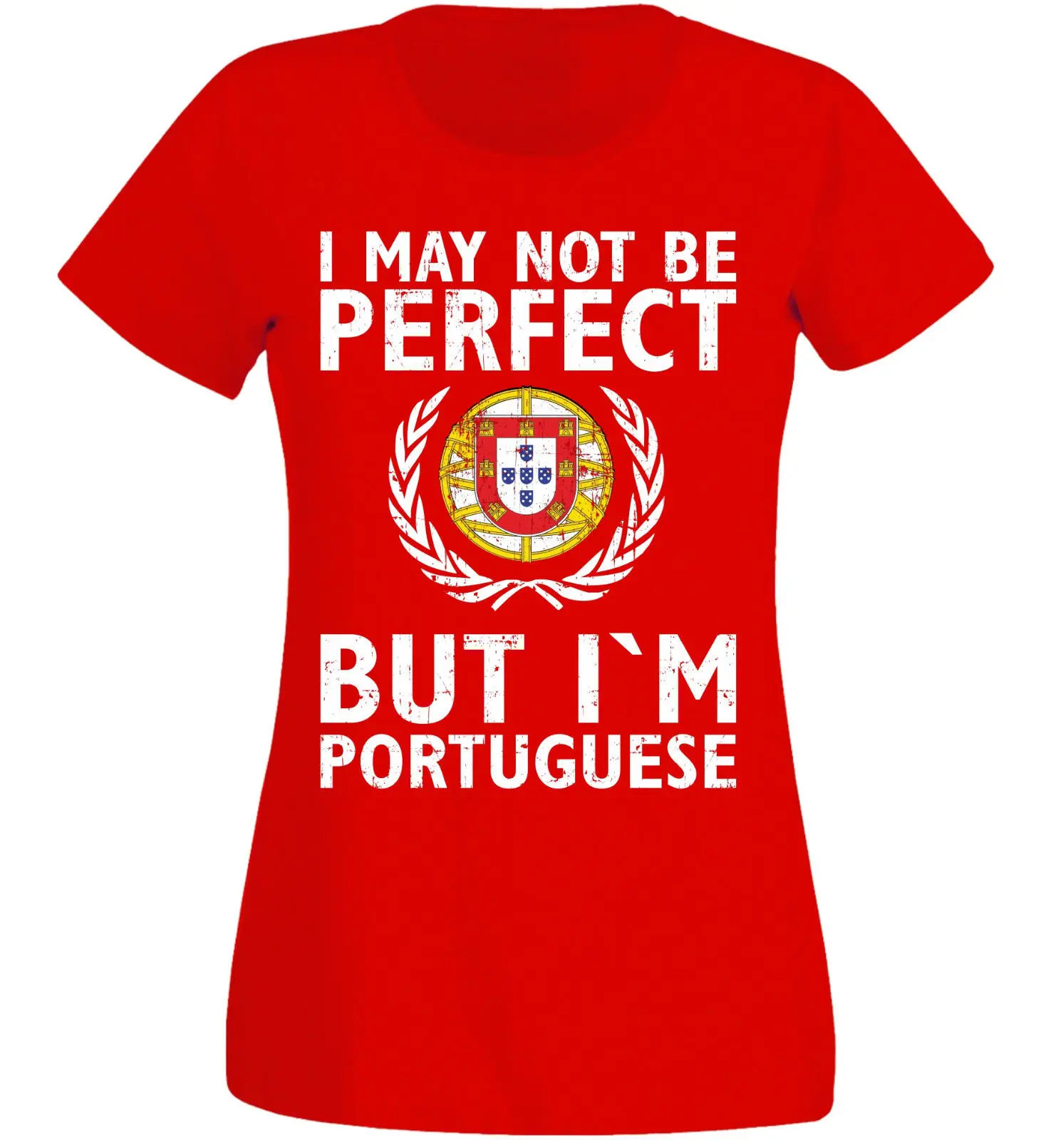 Новинка 2019 женская футболка летние топы с круглым вырезом Португалия wowomen's