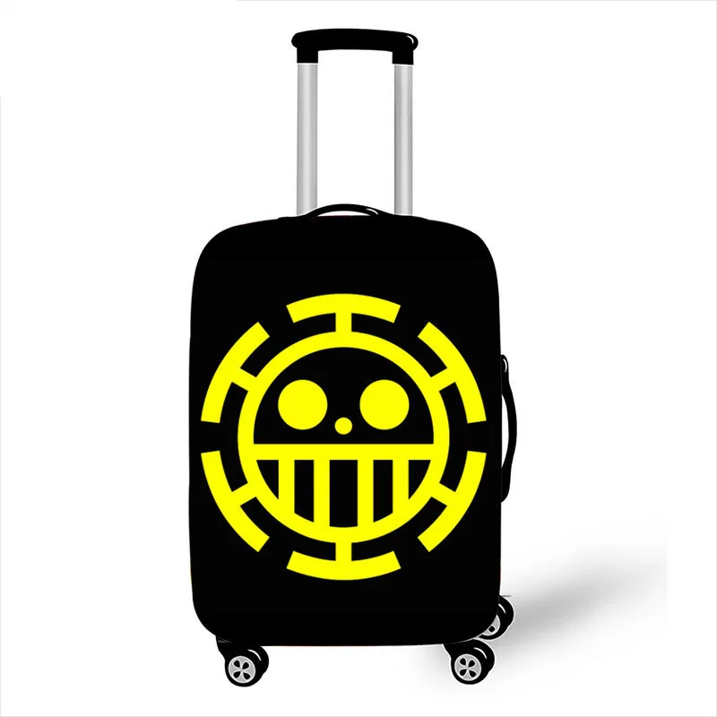 18-32 дюймов Аниме one piece Luffy дорожные аксессуары чехол для багажа для девочек мальчиков чемодан защитный чехол эластичная сумка на колесиках