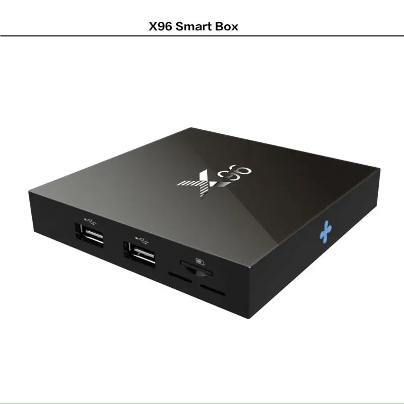 X96 Amlogic S905X 4 ядра Android 6 0 ТВ коробка К 1 ГБ 8 2.4g WiFi HD 2.0A Smart Box Media Player|ТВ-приставки и