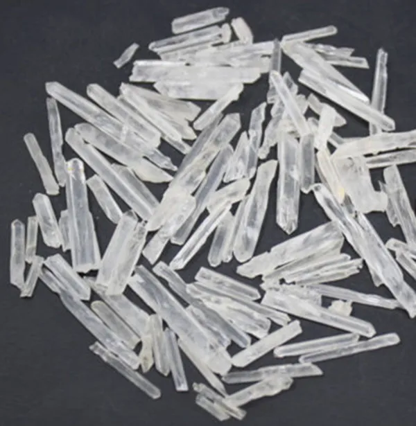 

Teeny Tiny Natural Matchstick Quartz Crystal Points 100 Gram Lot