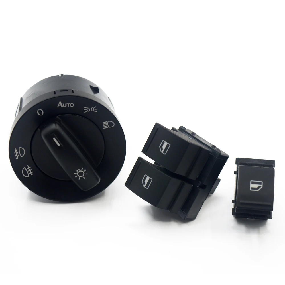 Кнопка переключения на окно для передних фар 3 комплекта 5ND 941 431B 1K3 959 857A 1F0 855 VW EOS Golf