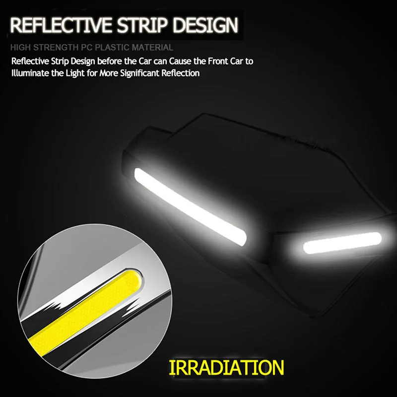 А-мотоцикл лобовое стекло непромокаемый PC материал ручной защитный кожух