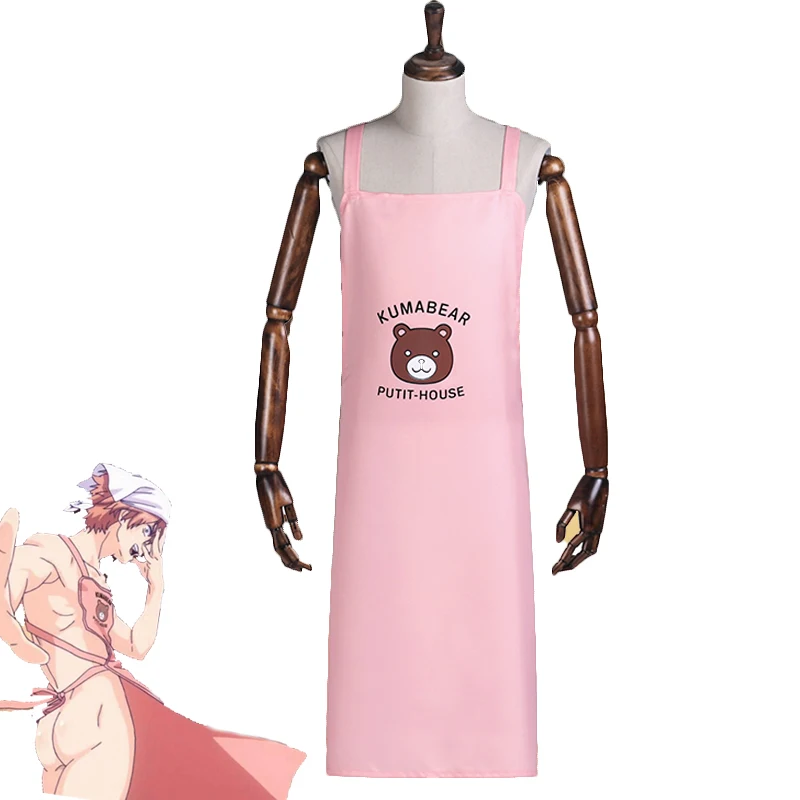 Продовольственные войны! Аниме Shokugeki no Soma Isshiki Satoshi костюм для косплея фартук